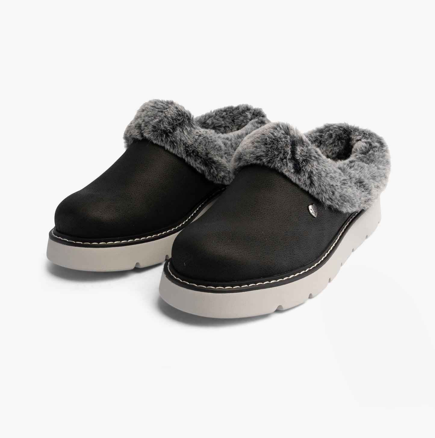 Skechers 114762/BLK KEEPSAKES LITE - COZY BLEND Womens Slippers Black