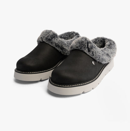 Skechers 114762/BLK KEEPSAKES LITE - COZY BLEND Womens Slippers Black
