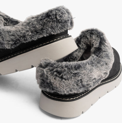 Skechers 114762/BLK KEEPSAKES LITE - COZY BLEND Womens Slippers Black