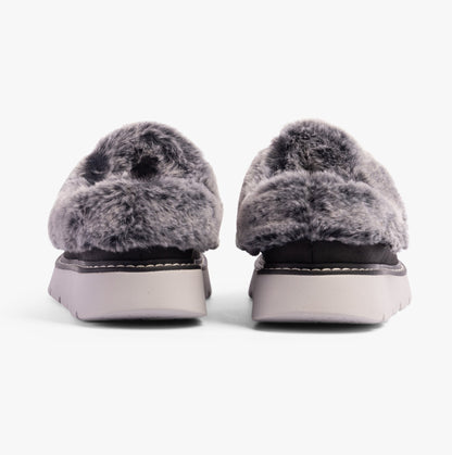 Skechers 114762/BLK KEEPSAKES LITE - COZY BLEND Womens Slippers Black