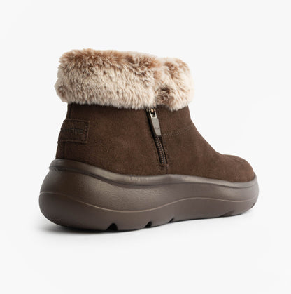 Skechers ON-THE-GO ENCORE - SNOW-CAPPE Womens Boots Chocolate