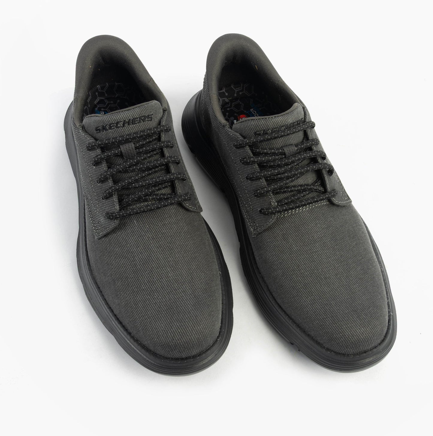 Skechers 205352/BLK GARZA - CLIVE Mens Shoes Black