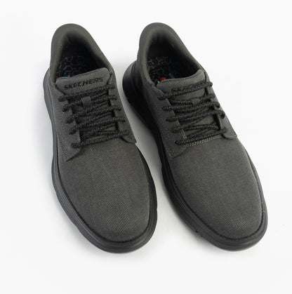 Skechers 205352/BLK GARZA - CLIVE Mens Shoes Black