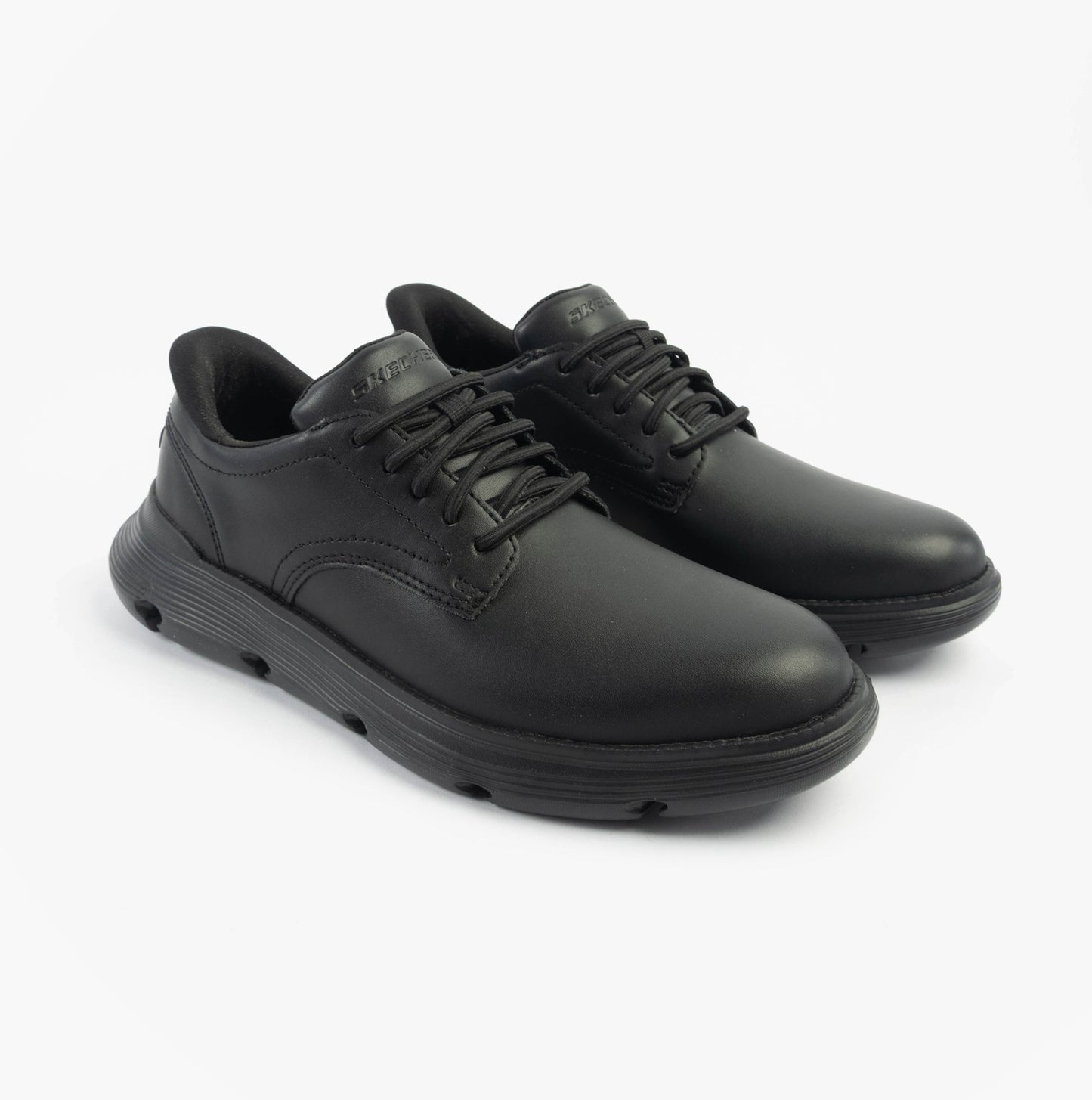 Skechers 205353/BBK GARZA - DURAN Mens Shoes Black