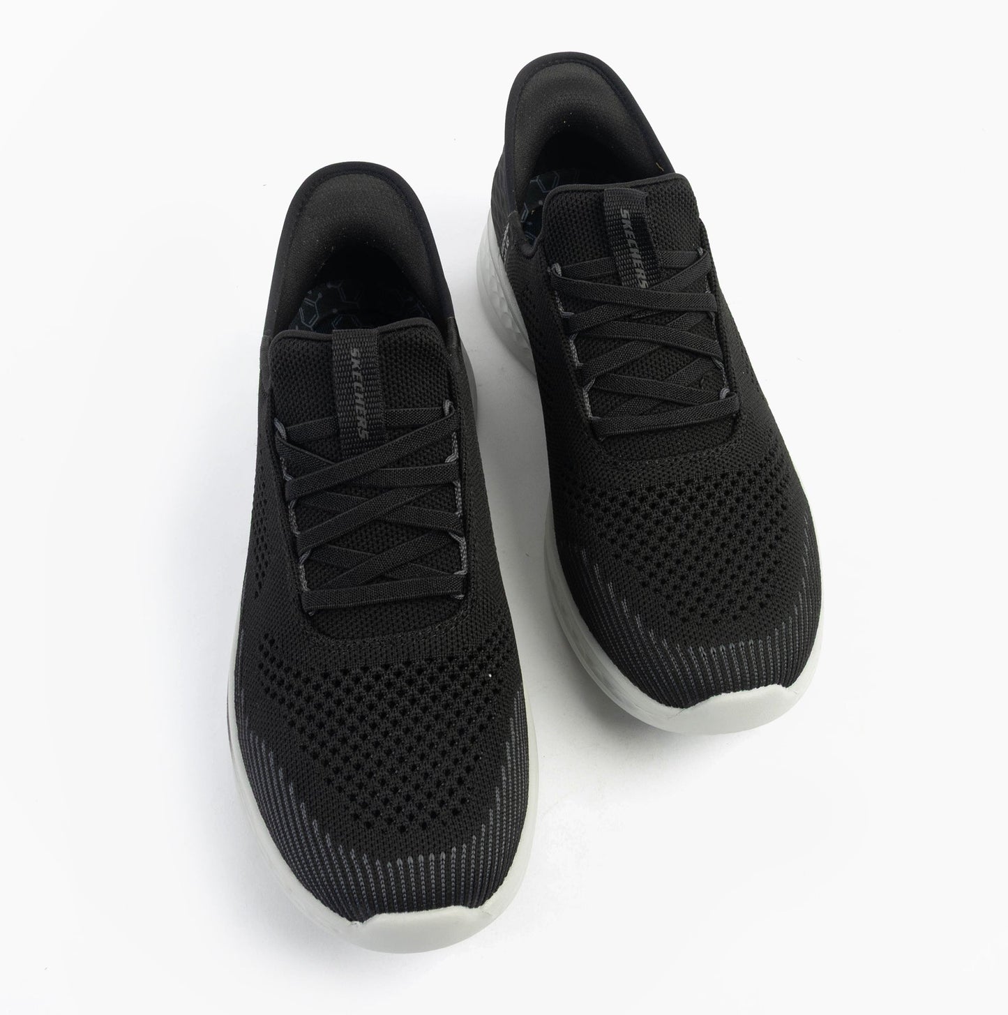 Skechers 210810/BLK SLIP-INS SLADE - QUINTO Mens Shoes Black