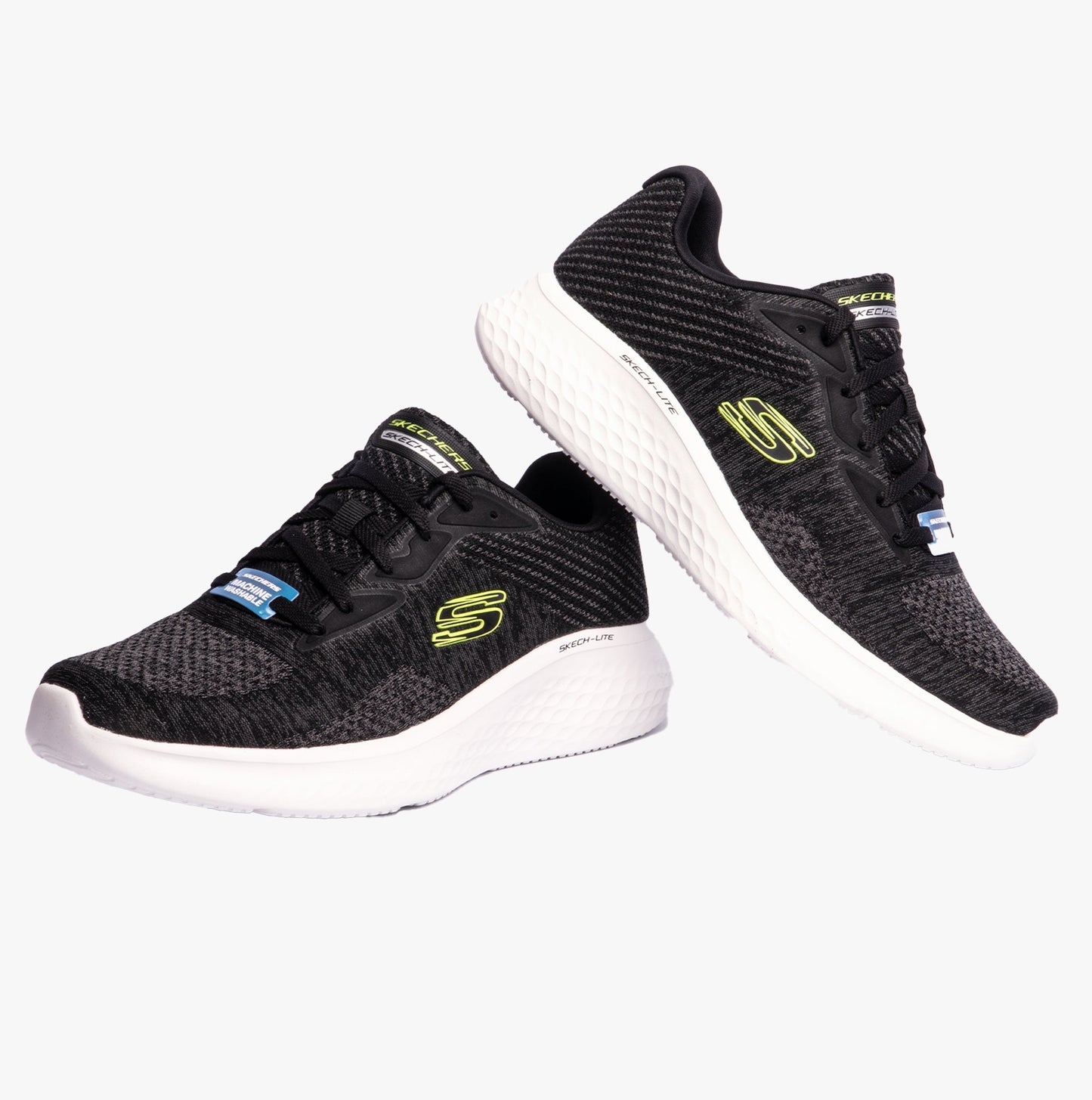 Skechers 232598/BKLM SKECH-LITE PRO - FAREGROVE Mens Trainers Black/Lime