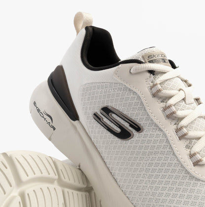 Skechers 232971/NTBK SKECH-AIR DYNAMIGHT 2.0 - DUR Mens Trainers Natural/Black