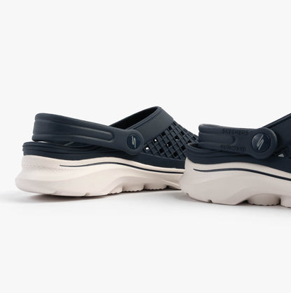 Skechers 243283/NVW GO WALK 7 FOAMIES - AMBITION Mens Sandals Navy/White