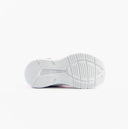 Skechers 303575L/LTPL MICROSPEC ADVANCE Girls Trainers Light Pink