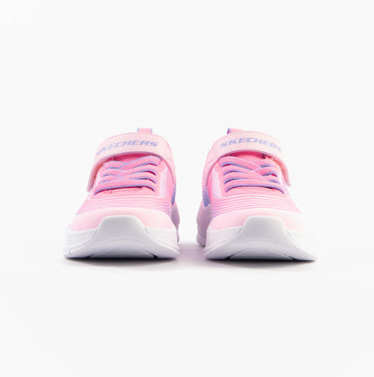 Skechers 303575L/LTPL MICROSPEC ADVANCE Girls Trainers Light Pink