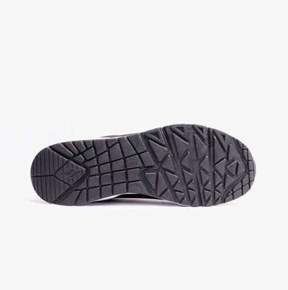 Skechers 310545L/BLK UNO GEN1 - SHIMMER AWAY Girls Trainers Black