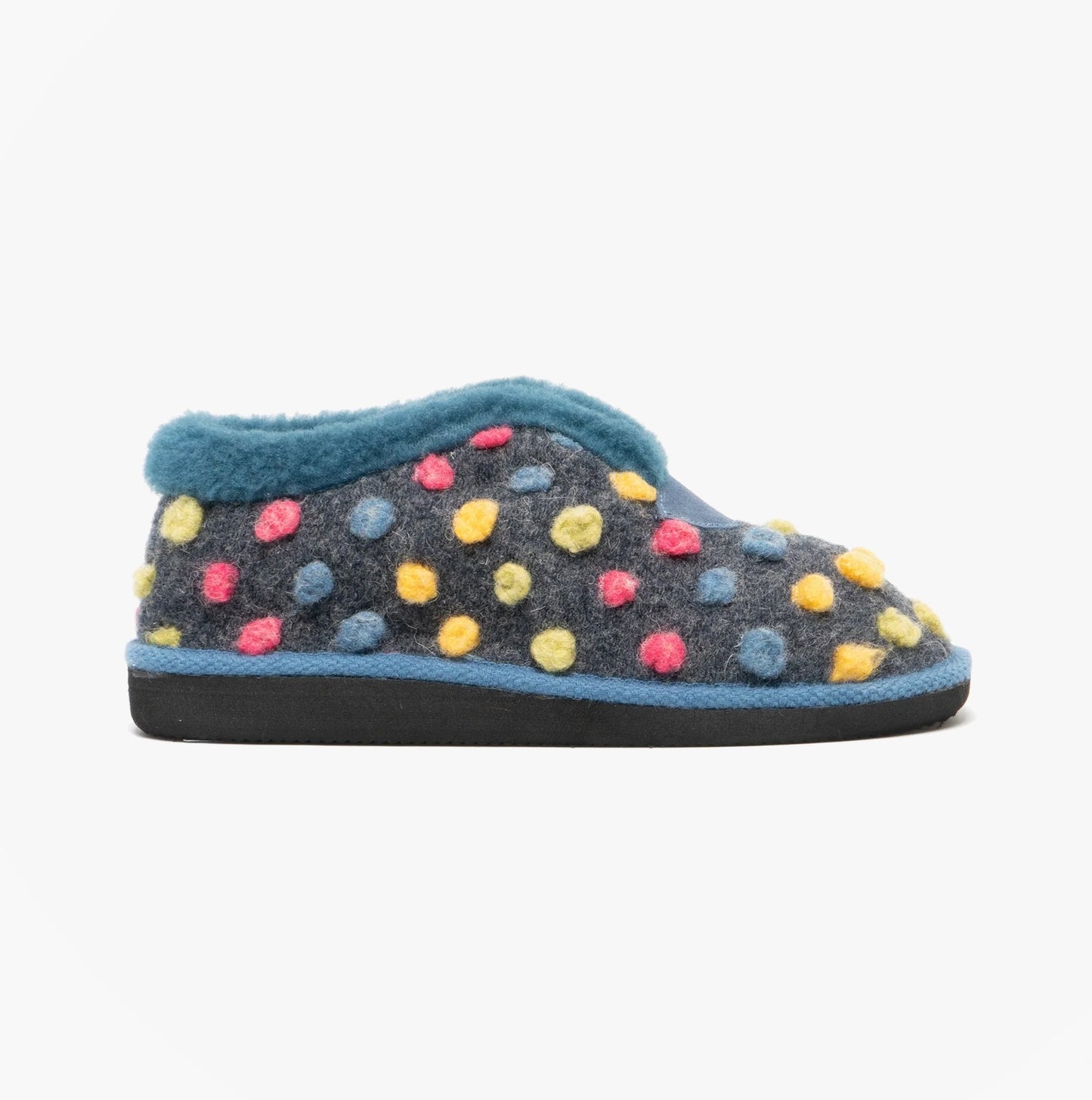 Sleepers TILLY Womens Boot Slippers Blue/Multi