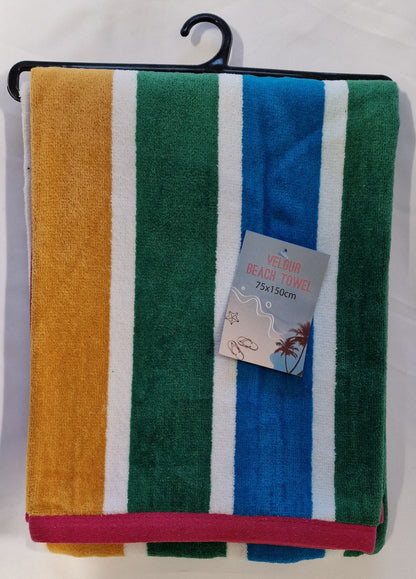 T23 LUXURY STRIPED BEACH TOWEL