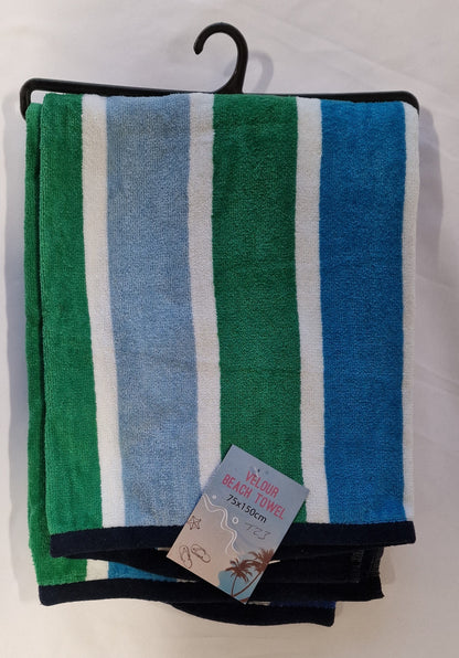 T23 LUXURY STRIPED BEACH TOWEL