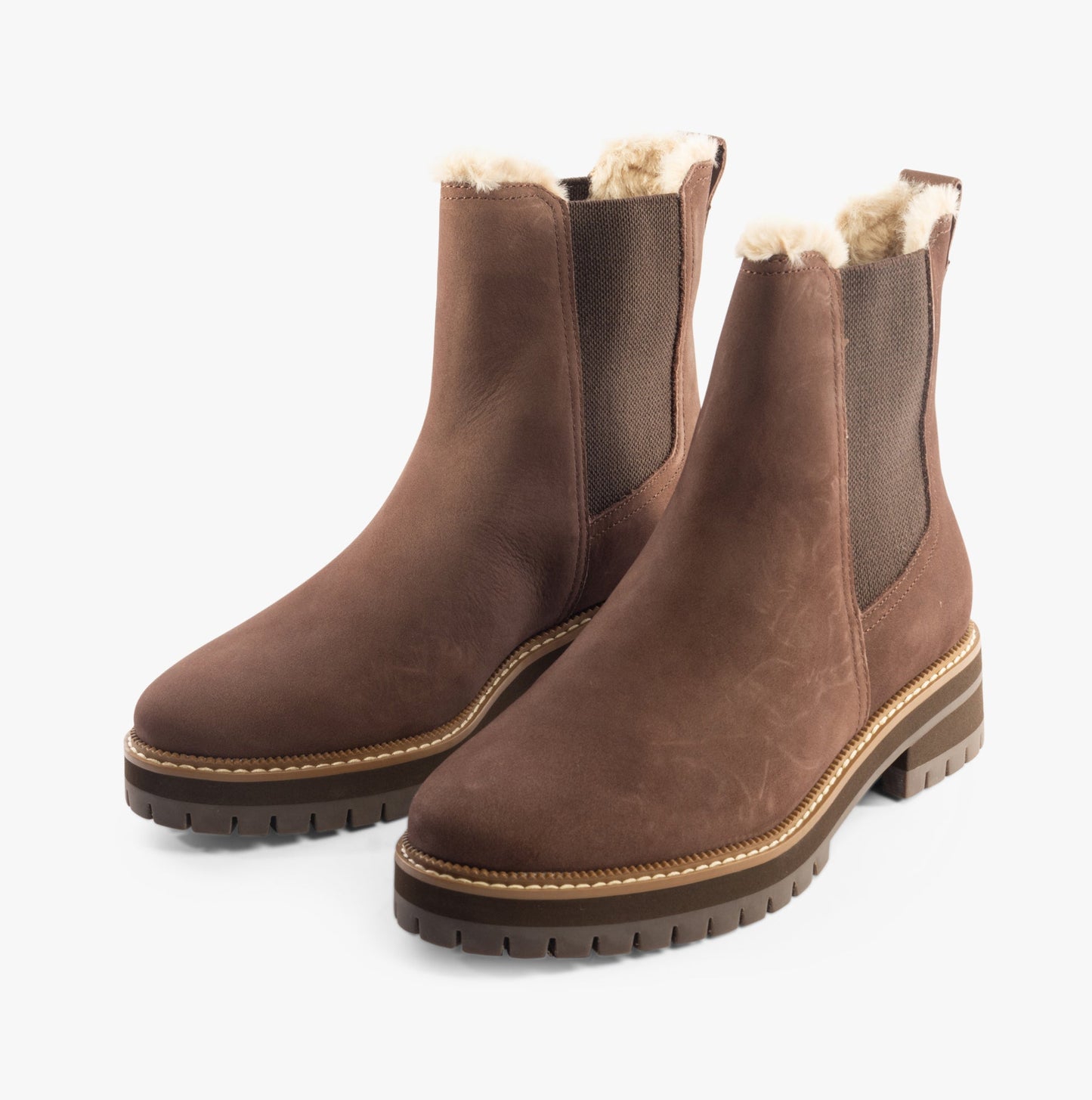 TOMS BENNET Womens Boots Dark Brown