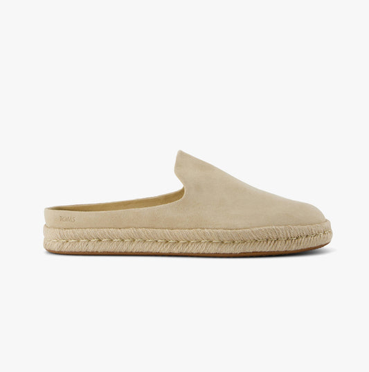TOMS SANTIAGO MULE Mens Espadrille Beige