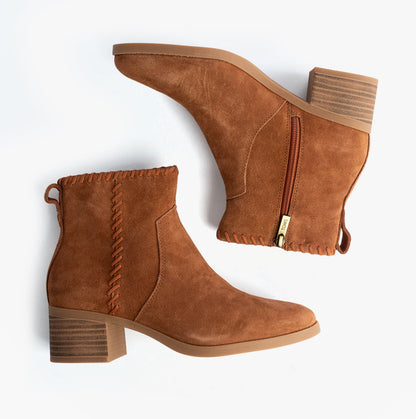 TOMS DELILAH Womens Ankle Boots Brown