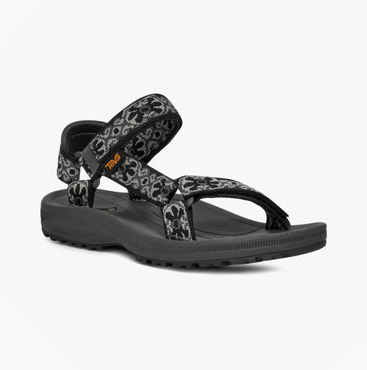 Teva WINSTED Womens Sandals Archive Floral Black/ Grey