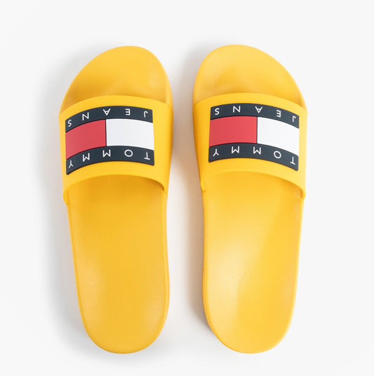 Tommy Hilfiger TJ POOL SLIDES Mens Slides Warm Yellow