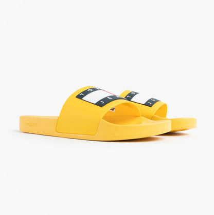 Tommy Hilfiger TJ POOL SLIDES Mens Slides Warm Yellow