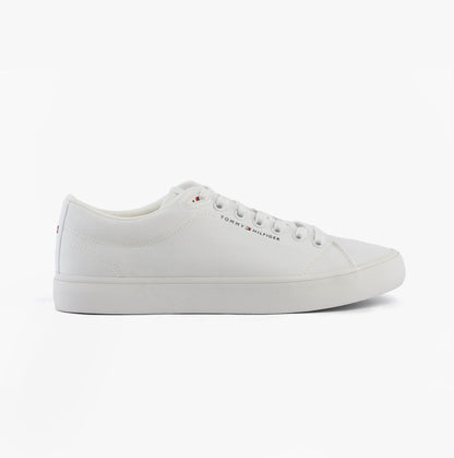 Tommy Hilfiger LOGO PATCH Mens Trainers White