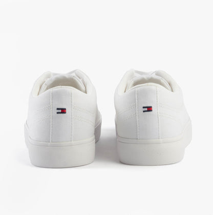 Tommy Hilfiger LOGO PATCH Mens Trainers White