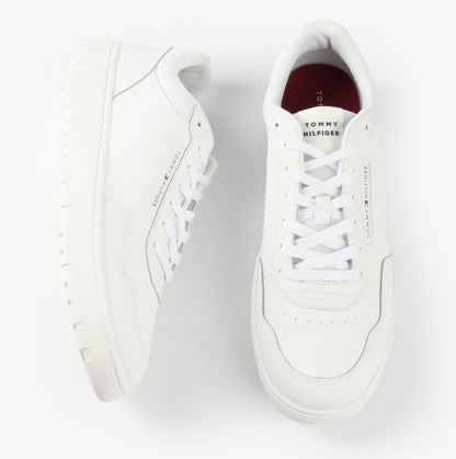 Tommy Hilfiger TH BASKET CORE Mens Trainers White