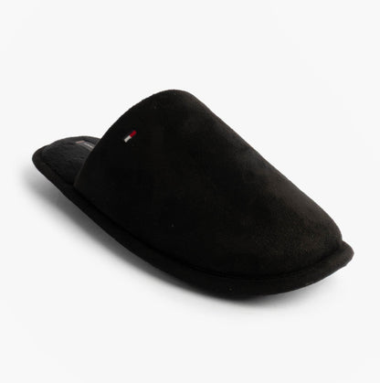 Tommy Hilfiger CORE HILFIGER FLAG H Mens Mule Slippers Black