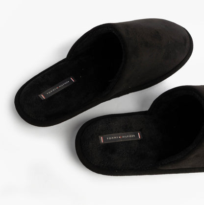 Tommy Hilfiger CORE HILFIGER FLAG H Mens Mule Slippers Black
