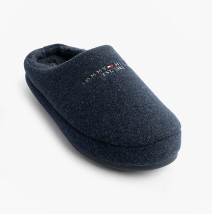 Tommy Hilfiger HILFIGER FELT HOUSE Mens House Slippers Desert Sky