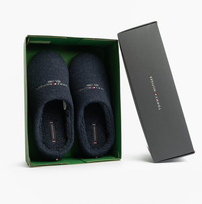 Tommy Hilfiger HILFIGER FELT HOUSE Mens House Slippers Desert Sky