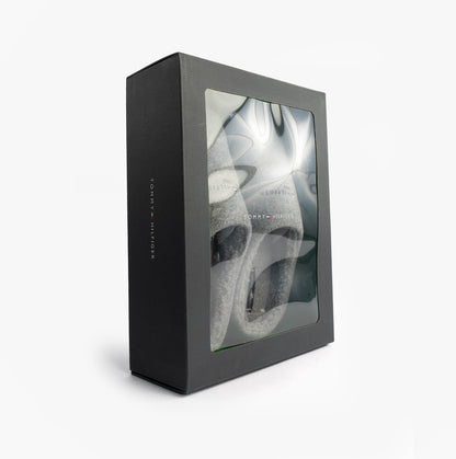 Tommy Hilfiger HILFIGER FELT HOUSE Mens House Slippers Universal Grey