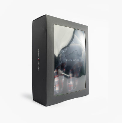 Tommy Hilfiger HILFIGER M SDE CHECK Mens House Slippers Desert Sky