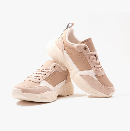 Tommy Hilfiger ESSENTIAL LTHR RUNNER Womens Trainers Merino