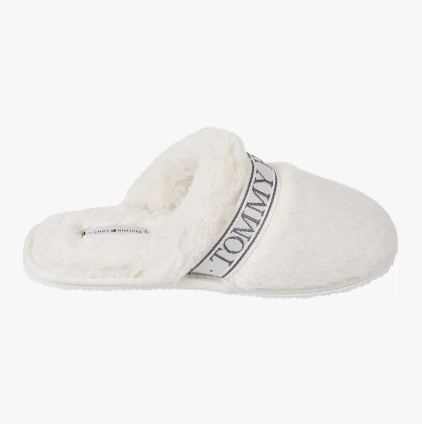 Tommy Hilfiger TOMMY FUR HOTEL  Womens Slippers Ancient White