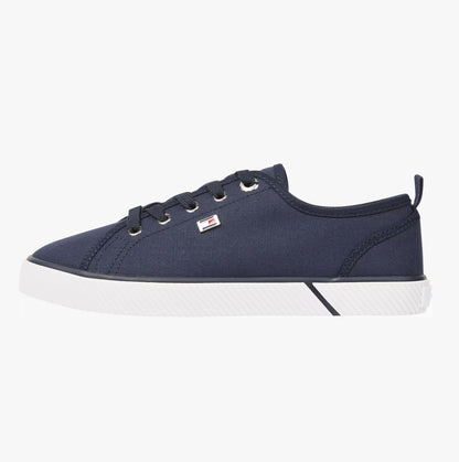 Tommy Hilfiger CANVAS SNEAKER Womens Sneakers Space Blue