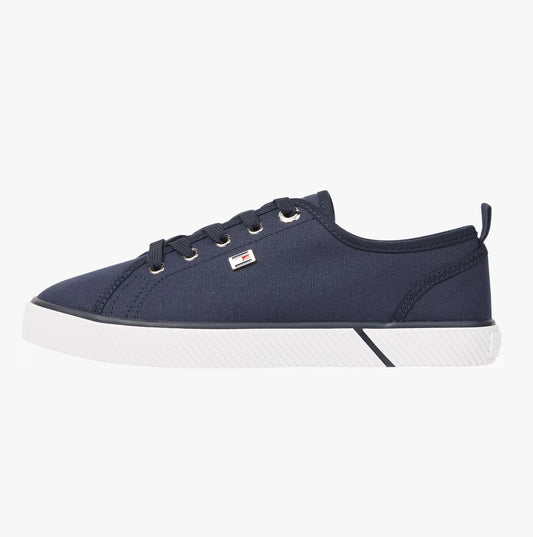Tommy Hilfiger CANVAS SNEAKER Womens Sneakers Space Blue