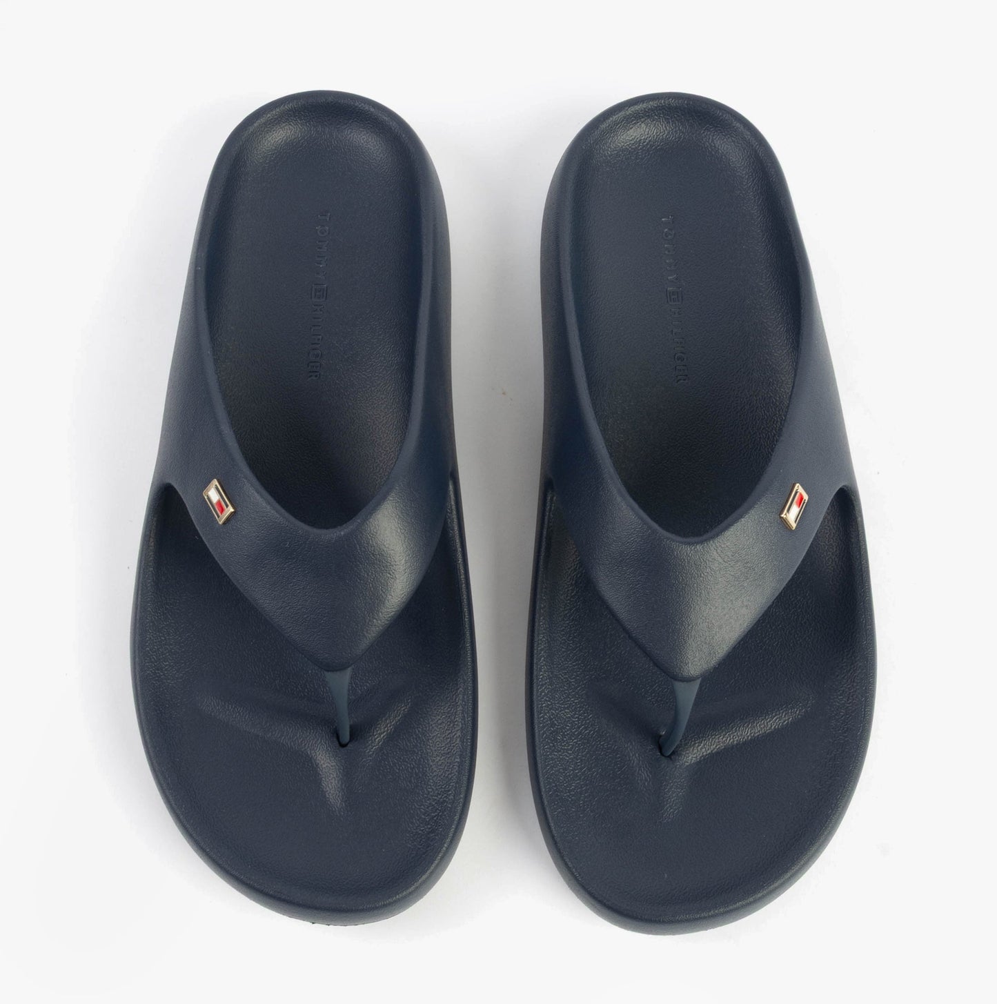 Tommy Hilfiger ENAMEL FLAG CONTOURED Womens Sandals Space Blue