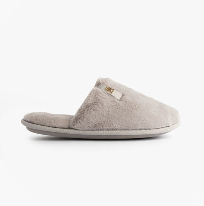 Tommy Hilfiger TH FAUX FUR HOUSE SH Womens Slippers Lilac Dusk