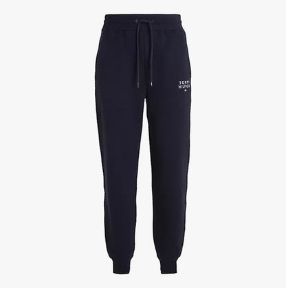 Tommy Hilfiger TH ORIGINAL Mens Diamond Quilted Lounge Joggers Desert Sky