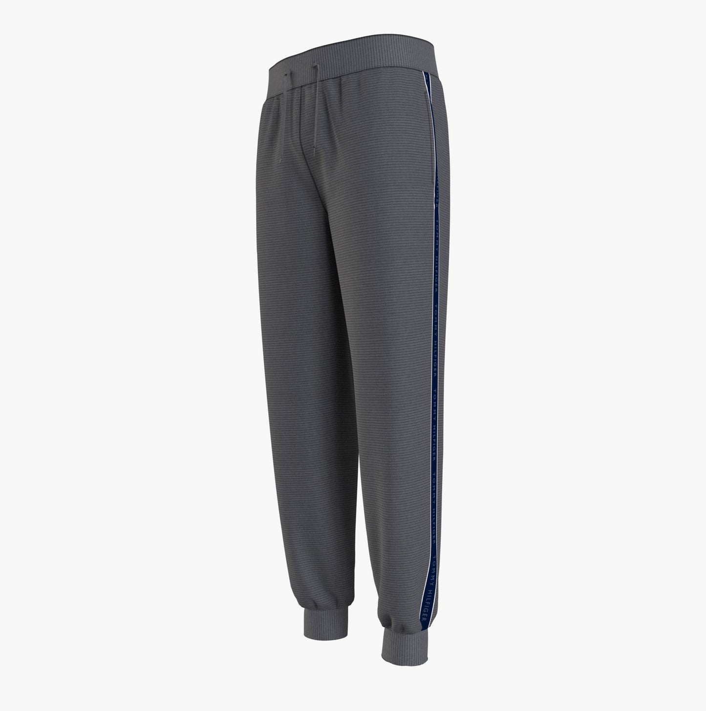 Tommy Hilfiger TH ESTABLISHED Mens Lounge Joggers Dark Grey Ht