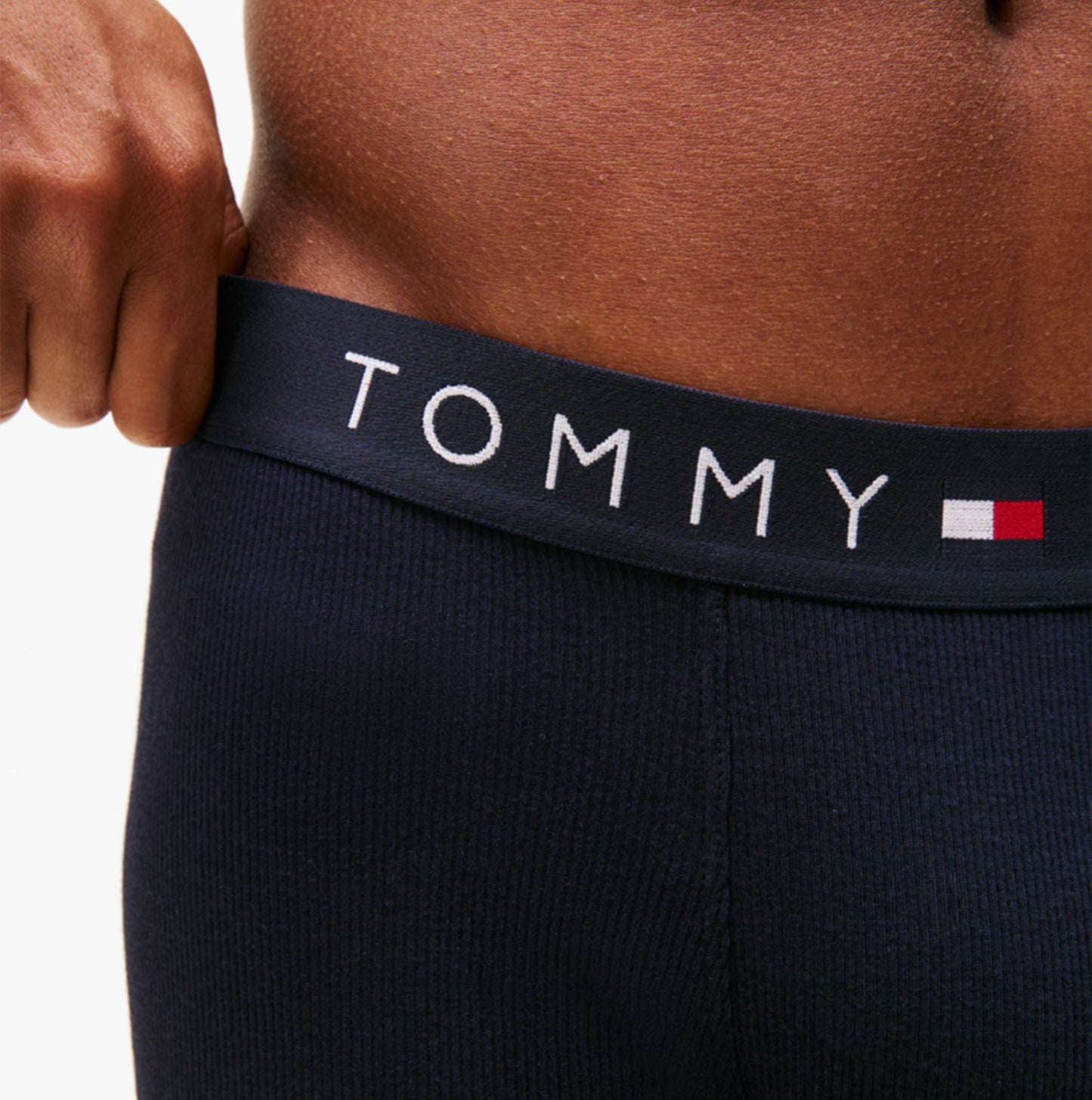 Tommy Hilfiger BOXER BRIEF 3 Pack Mens Cotton Stretch Navy