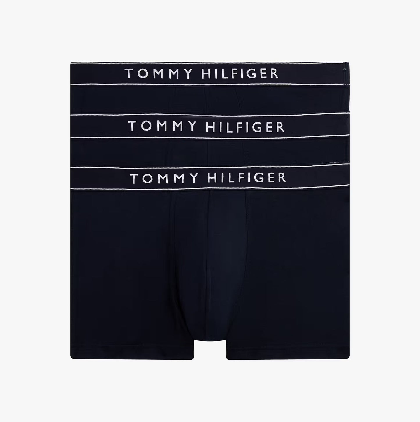 Tommy Hilfiger Mens 3 Pack Logo Waistband Trunks Multi