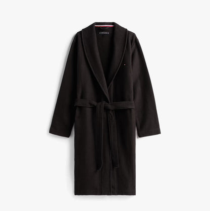 Tommy Hilfiger WAFFLE BATHROBE Mens Bathrobes Black