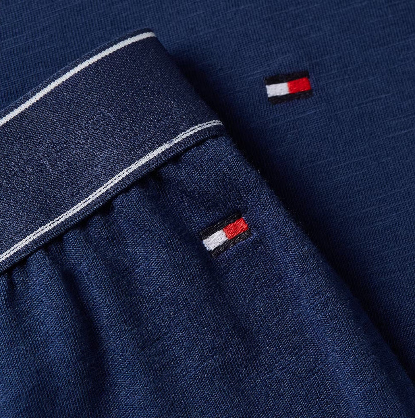 Tommy Hilfiger JERSEY PJ SET CUF Mens Set Navy