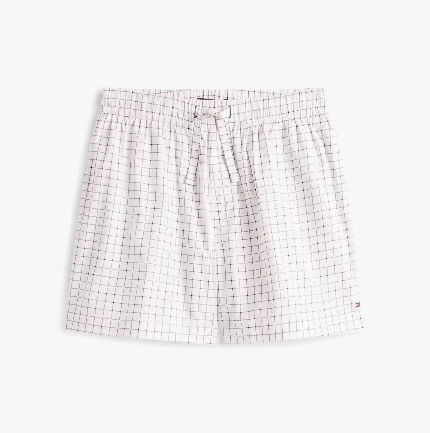 Tommy Hilfiger WOVEN PJ SET Mens Set Linear White Grid Check