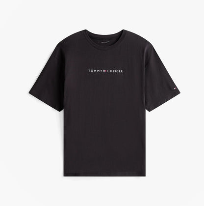 Tommy Hilfiger LOGO T-Shirt Mens Black
