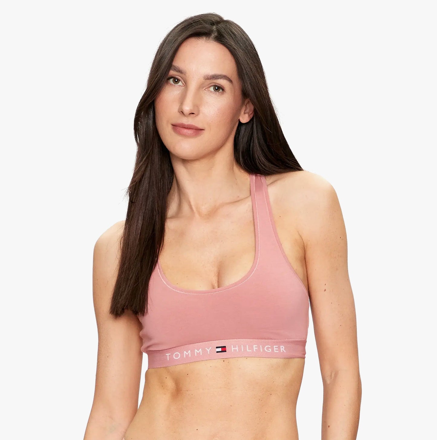 Tommy Hilfiger Unlined Bralette Womens Teaberry Blossom