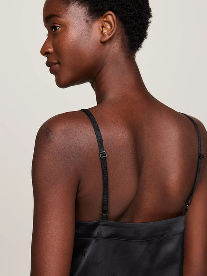 Tommy Hilfiger ESS HOLIDAY Womens Cami & Long Pants Black