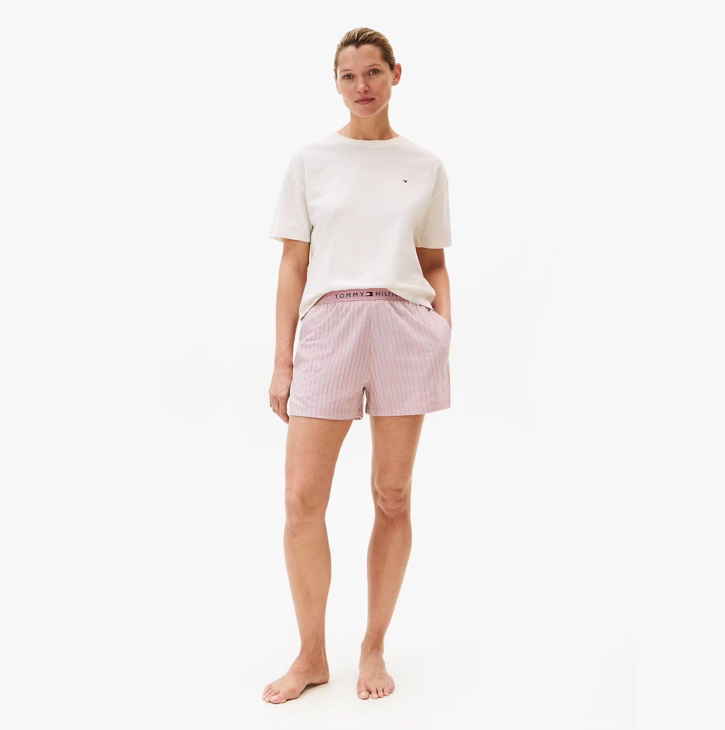 Tommy Hilfiger PJ SHORT SET Womens Pajamas Multicoloured